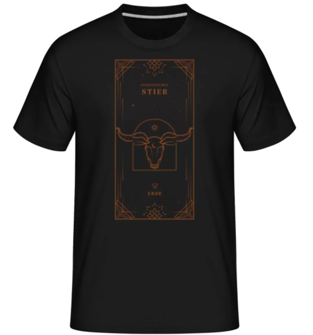 Art Deco Sternzeichen Stier · Shirtinator Männer T-Shirt günstig online kaufen