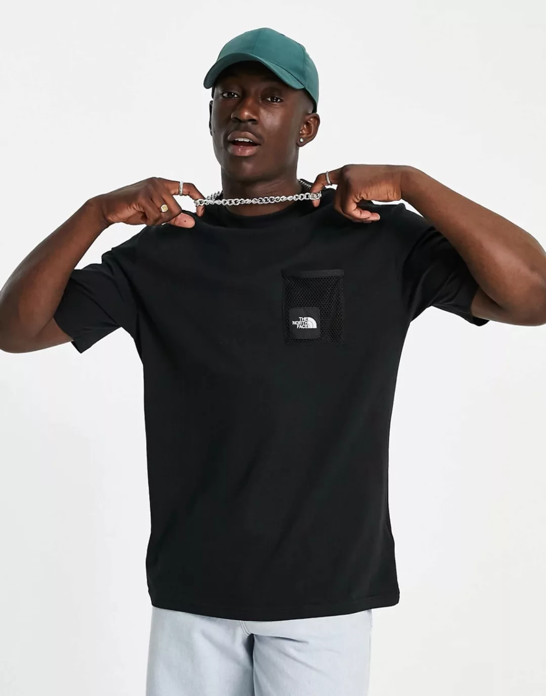 The North Face – Black Box Cut – T-Shirt in Schwarz günstig online kaufen
