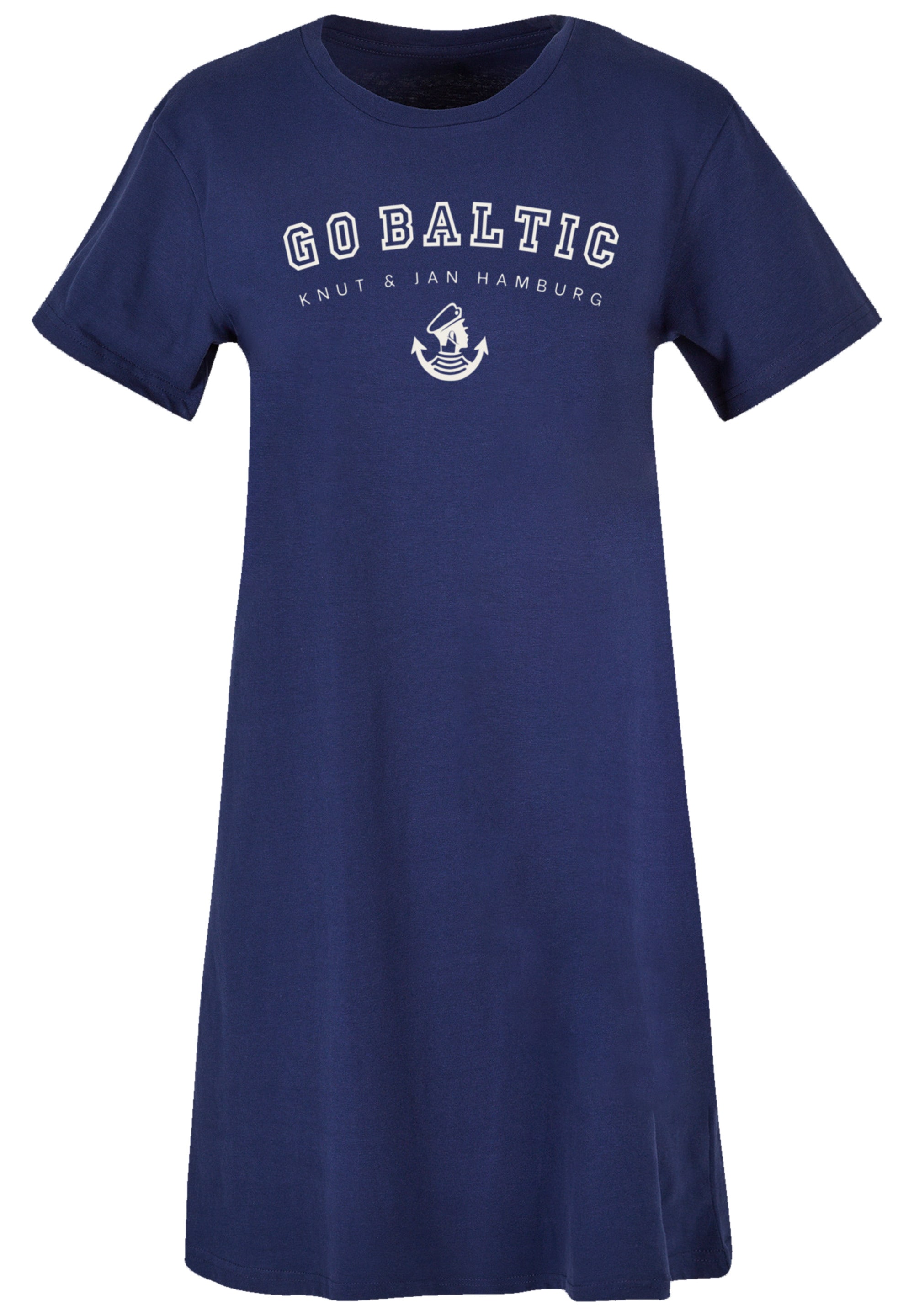 F4NT4STIC Shirtkleid "Go Baltic Ostsee Knut & Jan Hamburg", Print günstig online kaufen