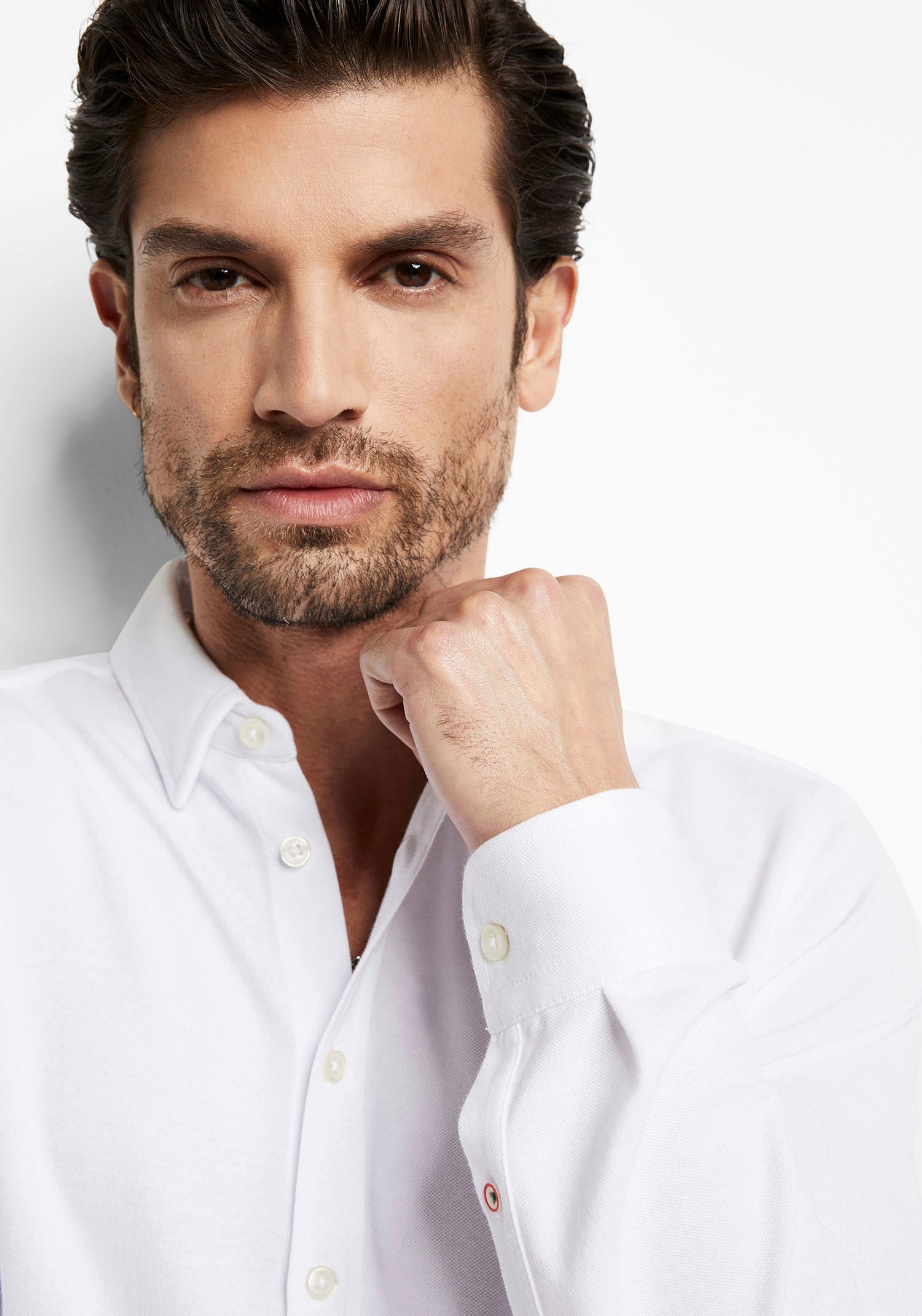 Cinque Businesshemd CIRONI in Stretch Piquet günstig online kaufen
