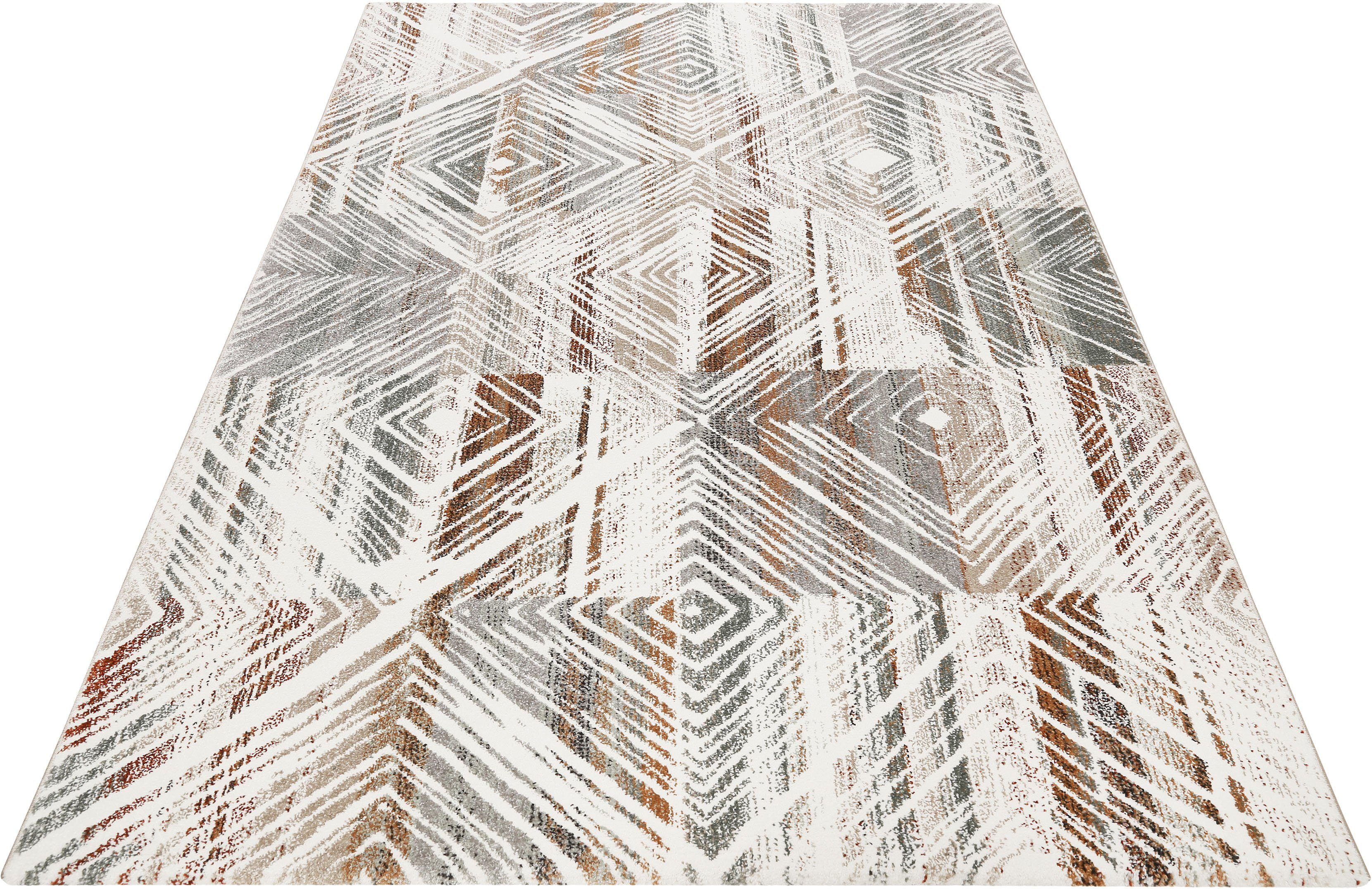 Esprit Teppich »Cuba, ESP-40104«, rechteckig, 13 mm Höhe, dichter Kurzflor, günstig online kaufen