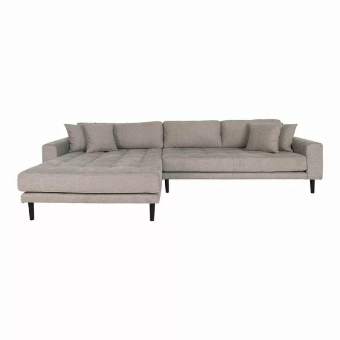 ebuy24 Sofa Lido Sofa Chaiselongsofa links gewendet 4 Kissen b, 1 Teile günstig online kaufen