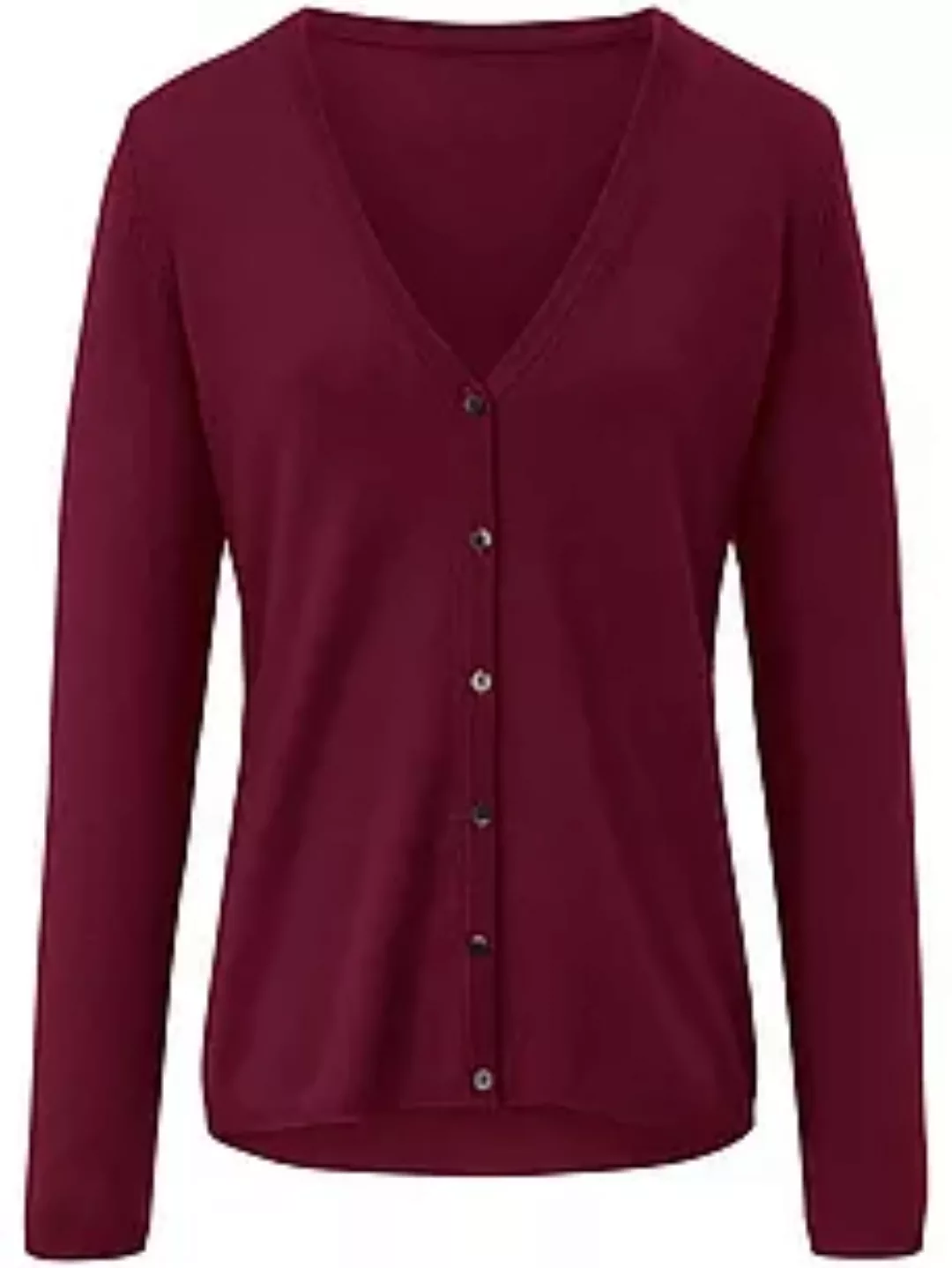 Strickjacke tiefem V-Ausschnitt include rot günstig online kaufen