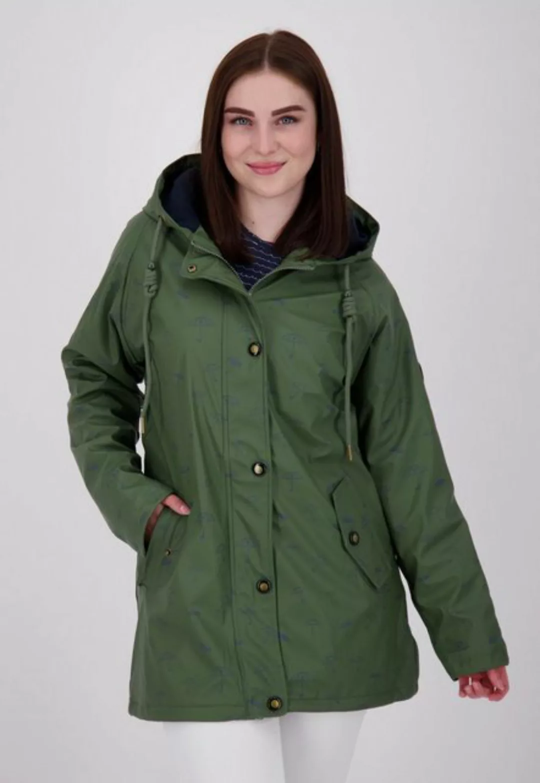 DEPROC Active Regenjacke Friesennerz #ankerglutmeer WOMEN CS auch in Großen günstig online kaufen