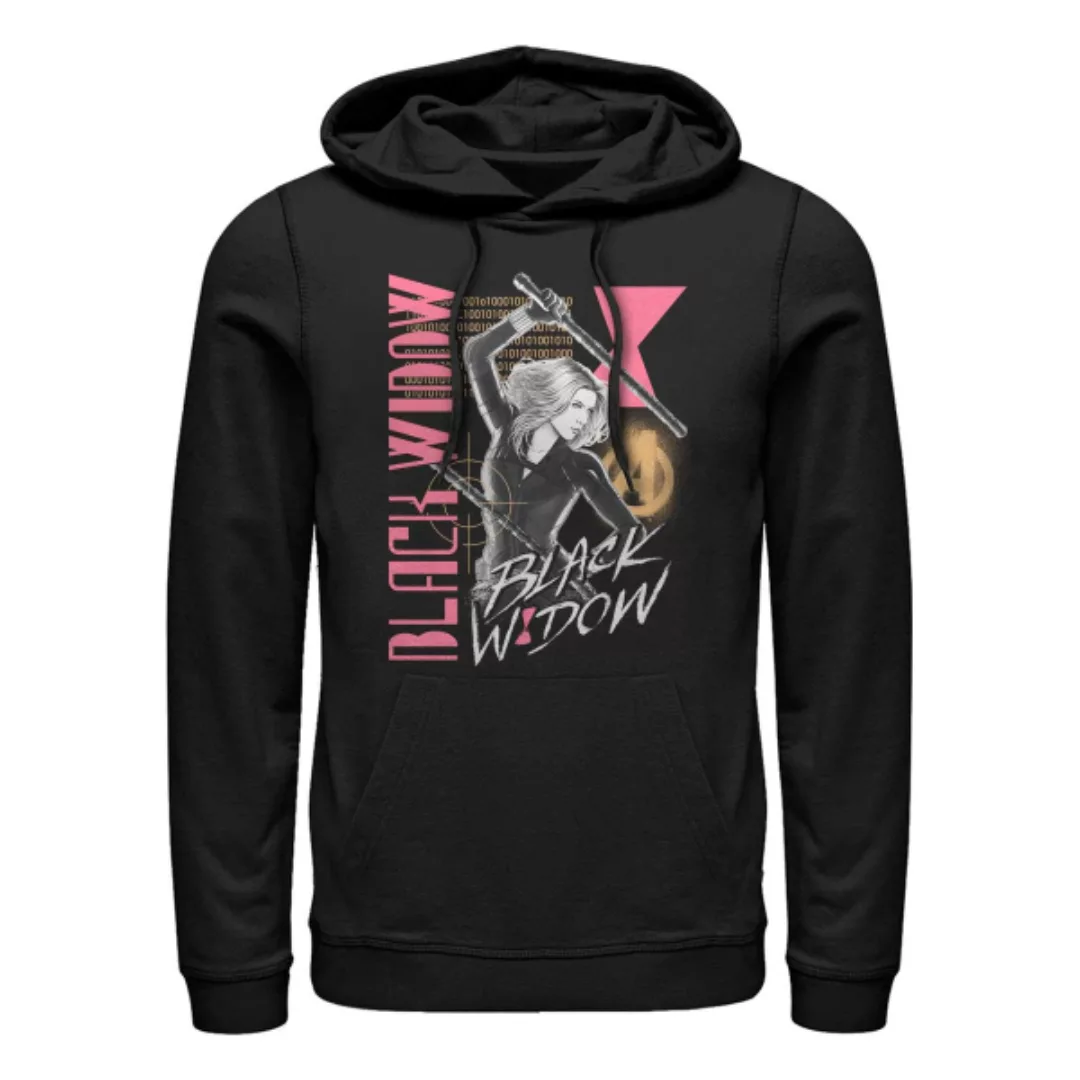 Marvel - Black Widow Retro - Unisex Hoodie günstig online kaufen