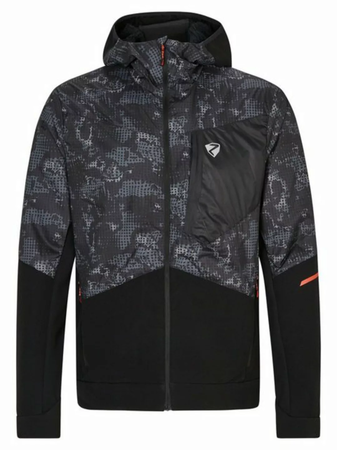 Ziener Funktionsjacke NIKOLO man (jacket active) black foggy print günstig online kaufen