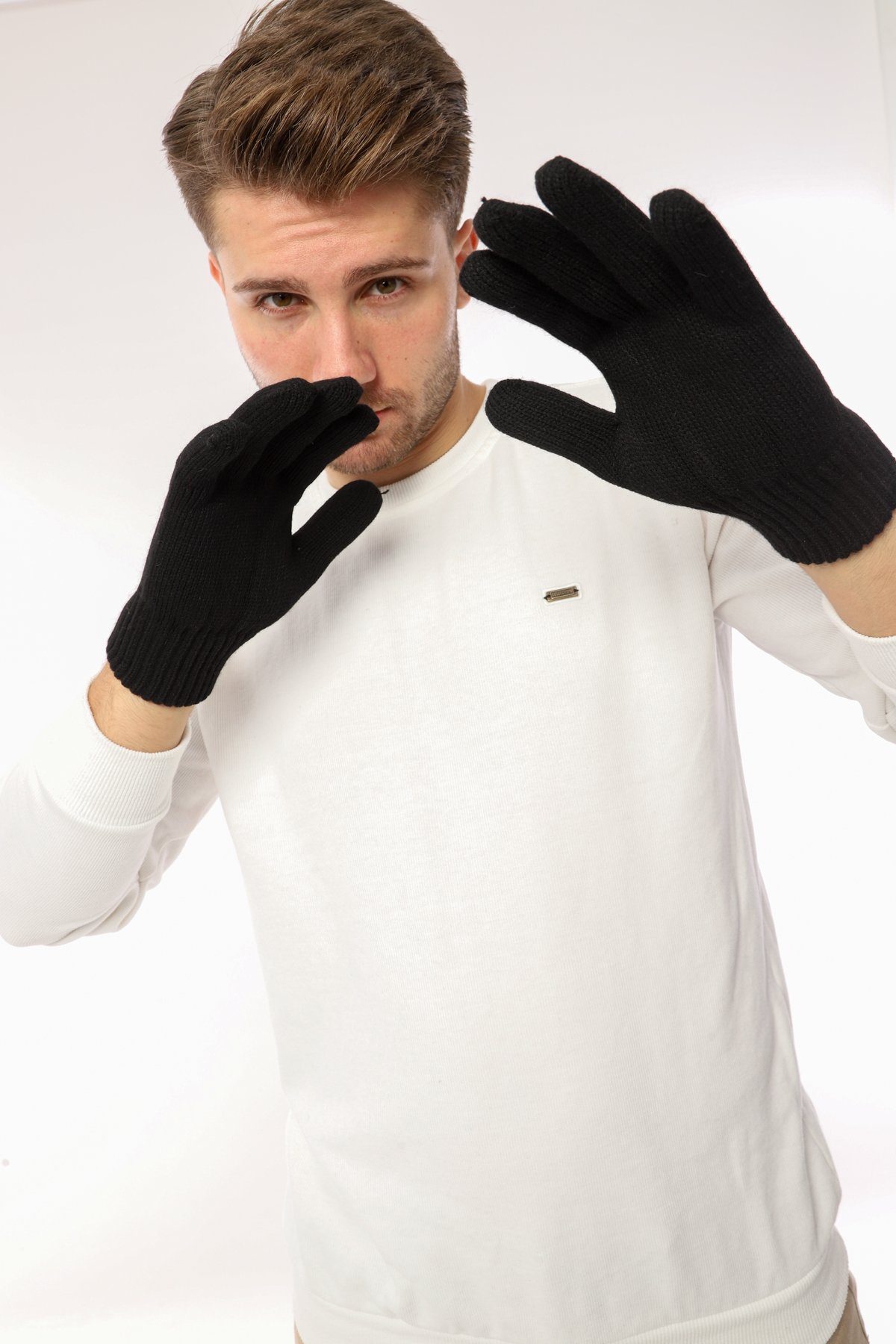 herémood Strickhandschuhe Handschuhe Winterhandschuhe Rippstrick Strickhand günstig online kaufen