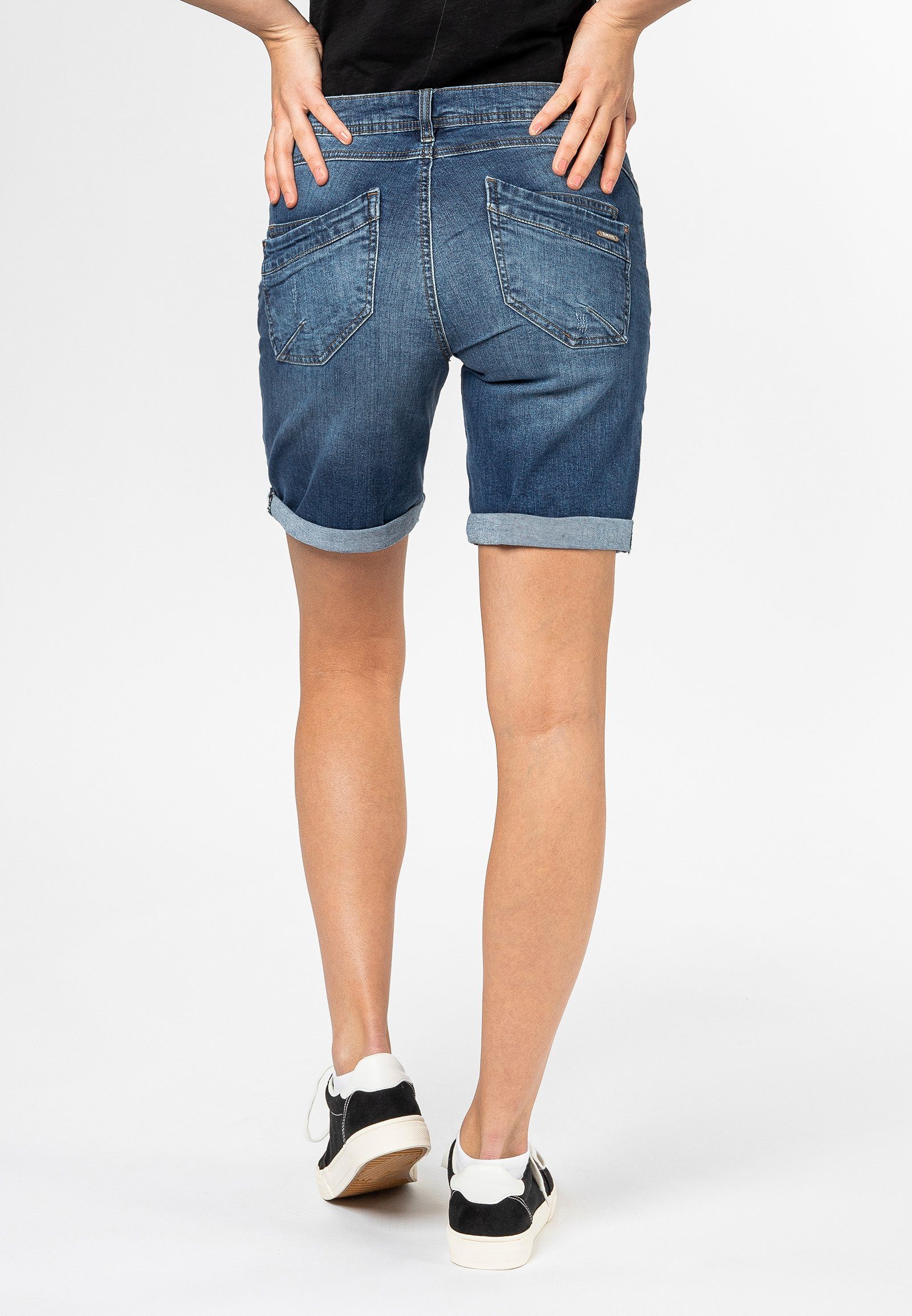 SUBLEVEL Jeansbermudas Kurze Jeanshose günstig online kaufen