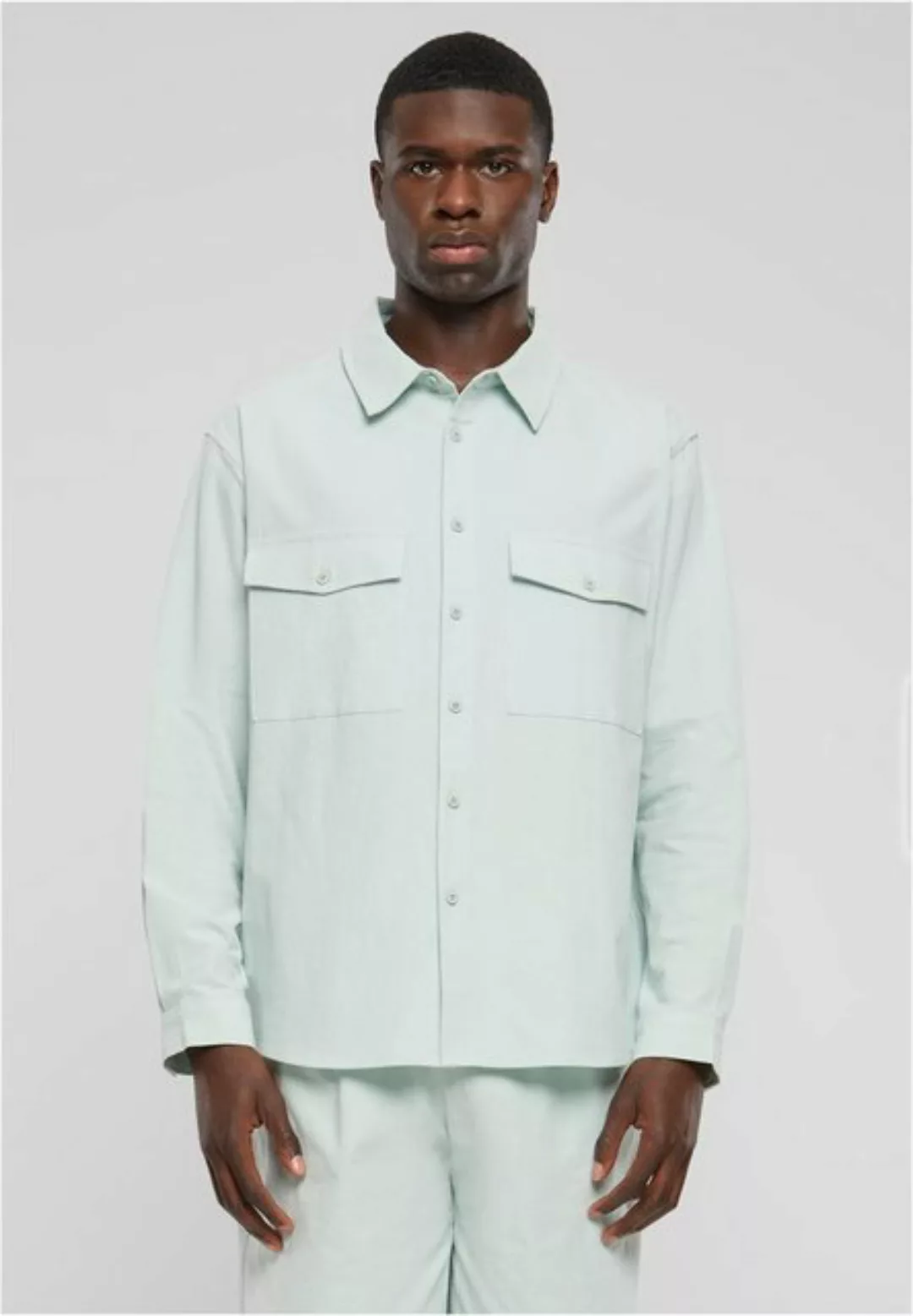 URBAN CLASSICS Langarmhemd Basic Crepe Shirt günstig online kaufen