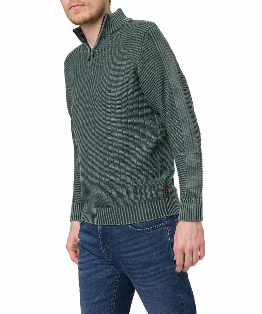 Pioneer Authentic Jeans Strickpullover mit Strickmuster günstig online kaufen