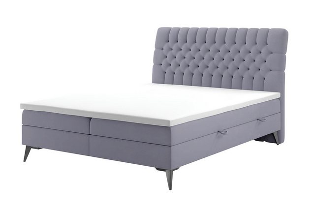 Xlmoebel Bett Exklusives Schlafzimmer-Doppelbett mit luxuriösem Boxspring-D günstig online kaufen