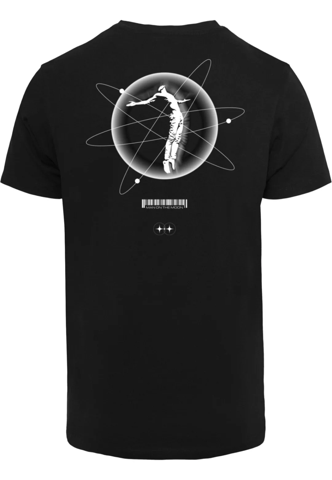 MisterTee T-Shirt "MisterTee Herren Man On The Moon Tee" günstig online kaufen