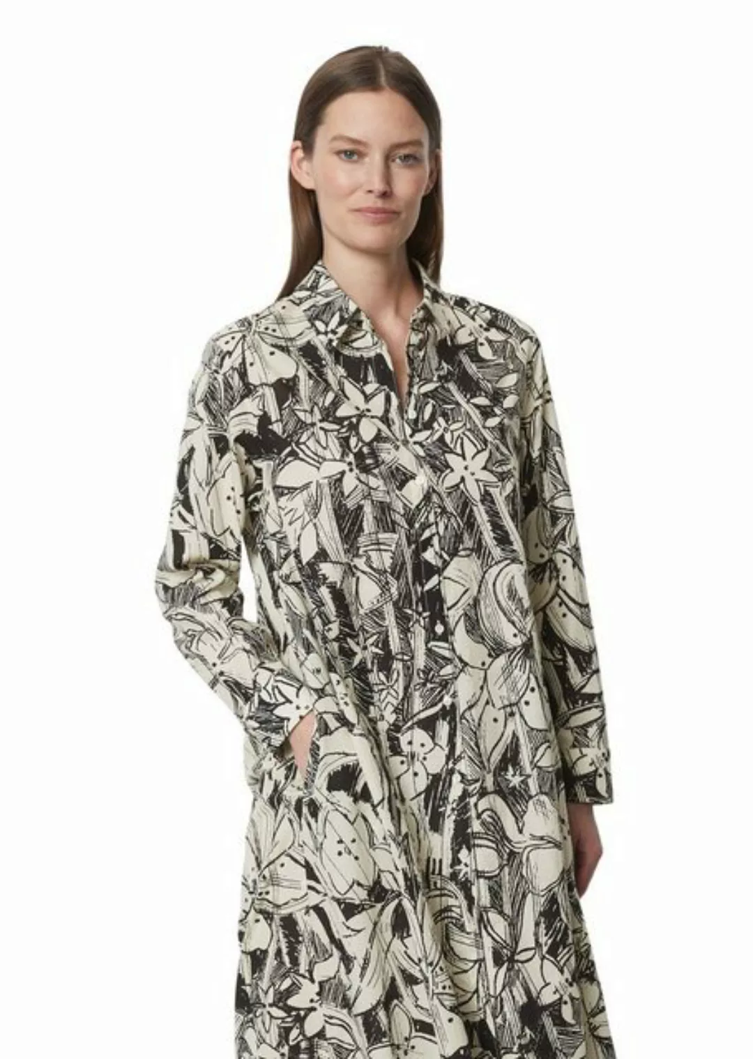 Marc O'Polo Blusenkleid aus reiner Baumwolle günstig online kaufen