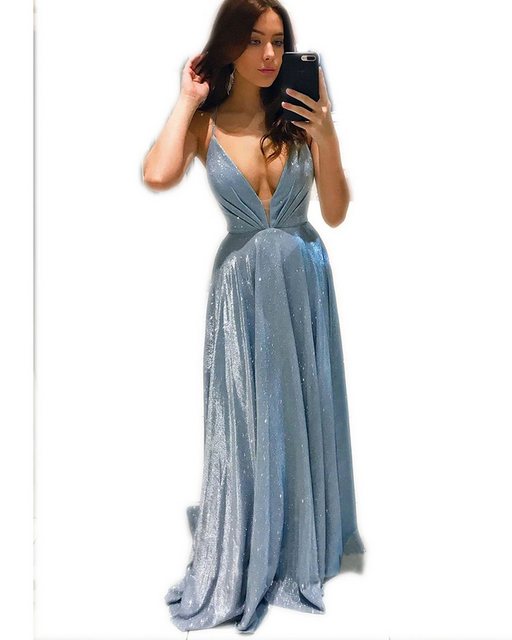 KIKI Abendkleid Damen trägerloses rückenfreies Kleid schmales langes Kleid günstig online kaufen