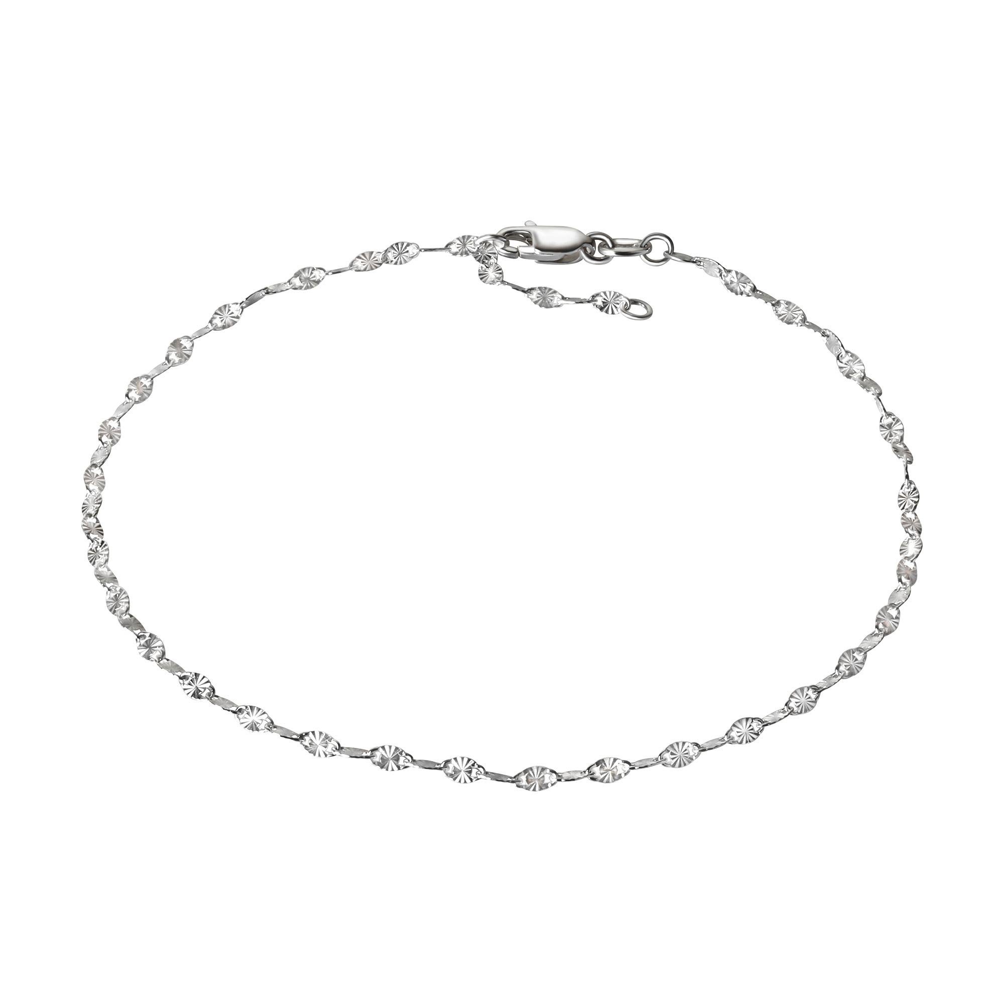 Vivance Fußkette 925/- Sterling Silber weiss günstig online kaufen