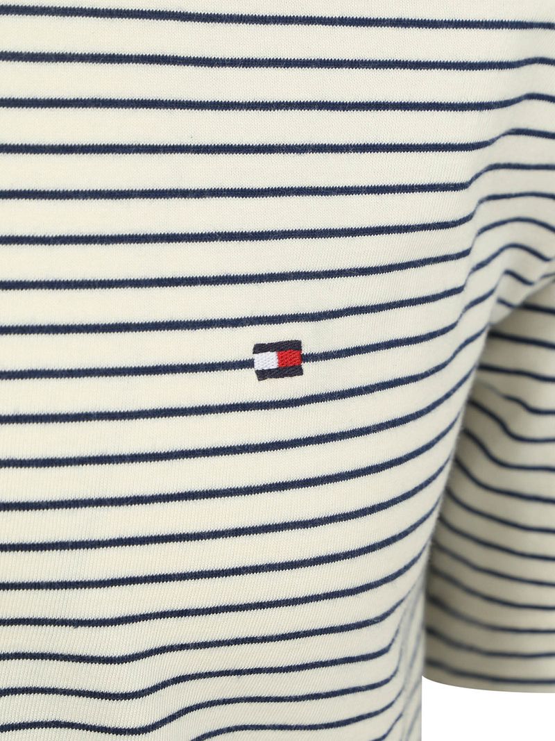 Tommy Hilfiger T-shirt Essential Streifen Navy - Größe L günstig online kaufen