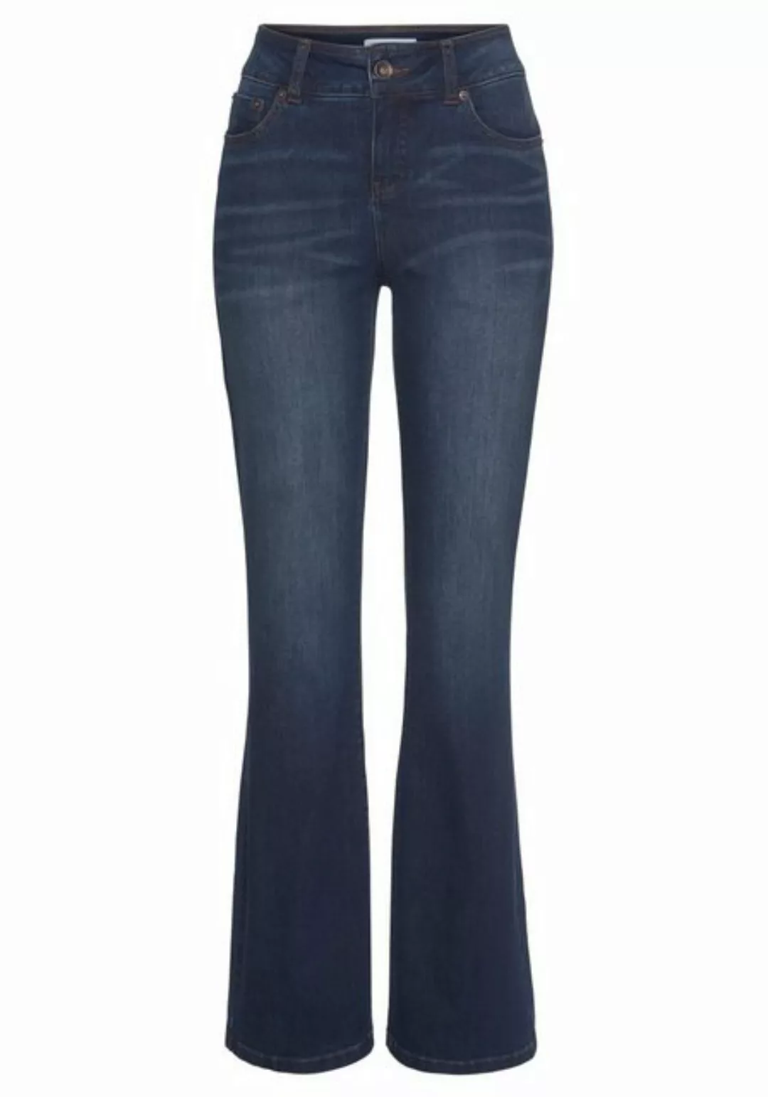 H.I.S Bootcut-Jeans High-Waist hohe Taille, Bootcut, mit Used-Effekten, auc günstig online kaufen