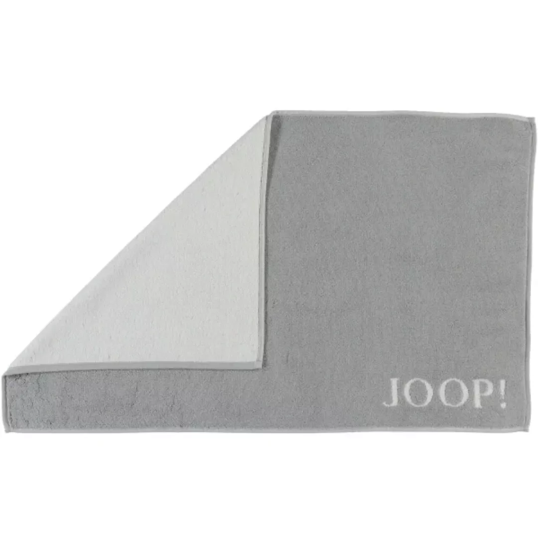 JOOP! Classic - Doubleface Badematte 1600 - 50x80 cm - Farbe: Silber/Weiß - günstig online kaufen