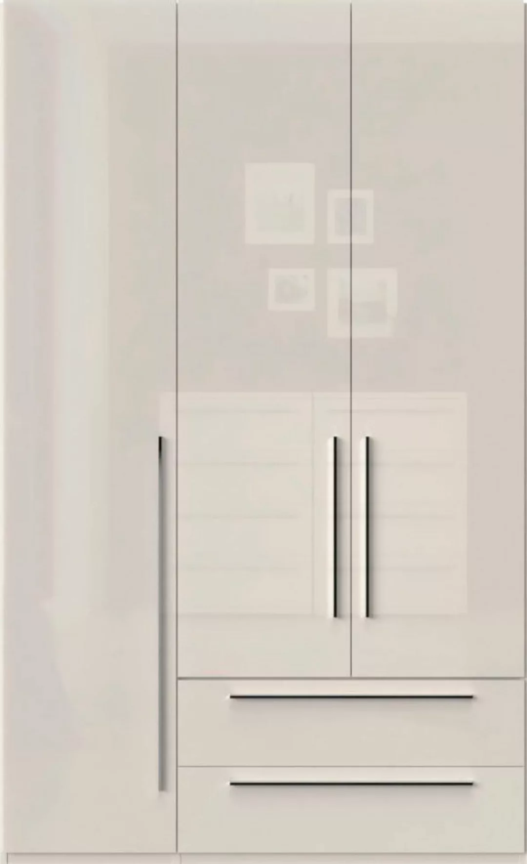 Places of Style Kleiderschrank Piano beige, UV lackiert hochglänzend, Soft- günstig online kaufen