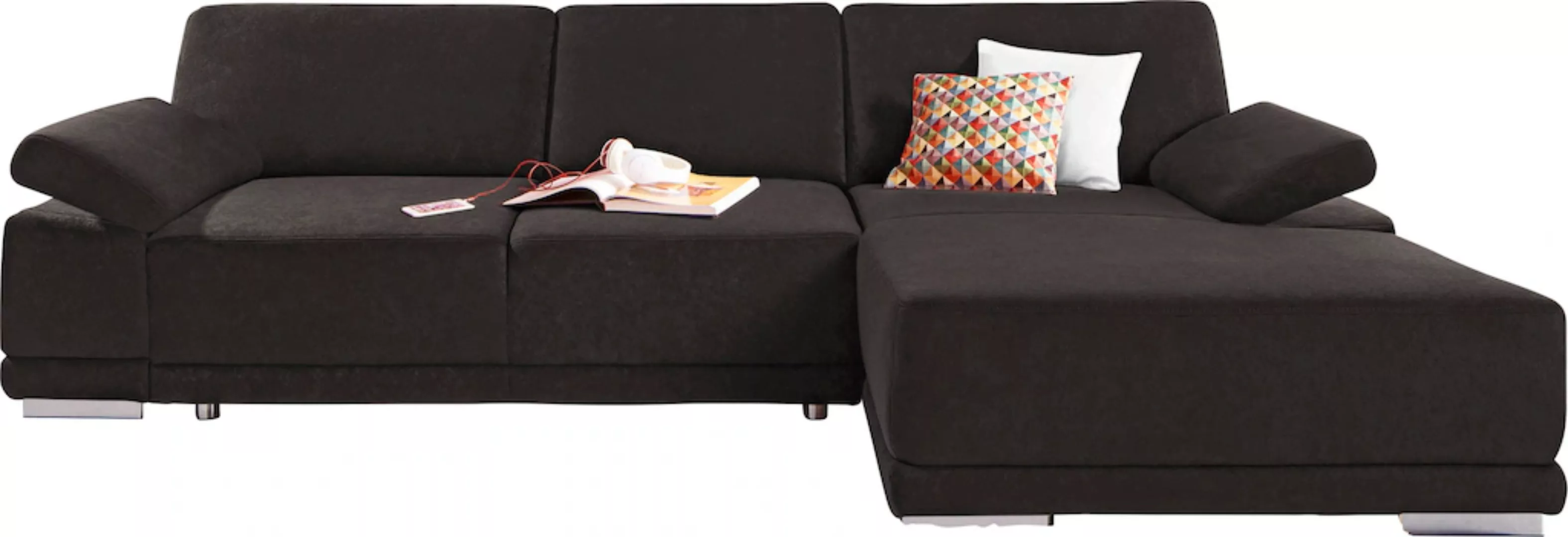 sit&more Ecksofa Coria L-Form, mit XL-Recamiere, wahlweise mit Bettfunktion günstig online kaufen