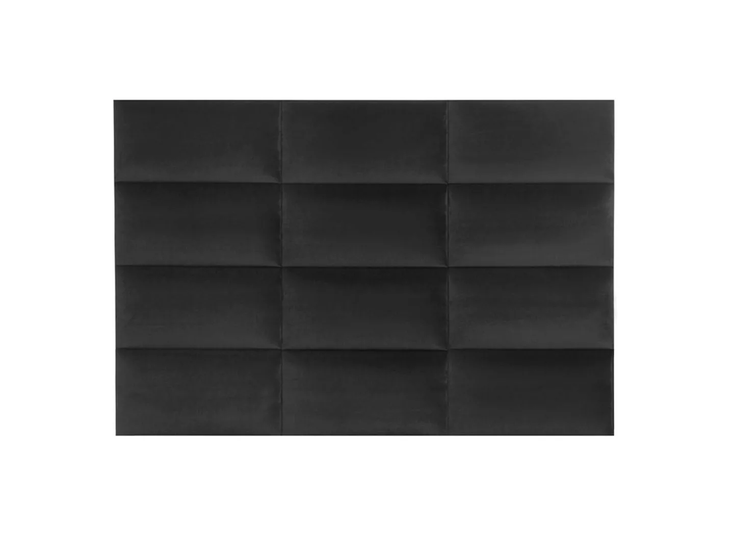 Wandpaneel Bettkopfteil - Samt - 180 cm - Grau - BONTE von Pascal Morabito günstig online kaufen