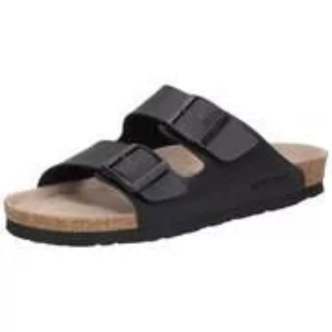 Genuins Hawaii Vegan Pantolette Damen schwarz günstig online kaufen