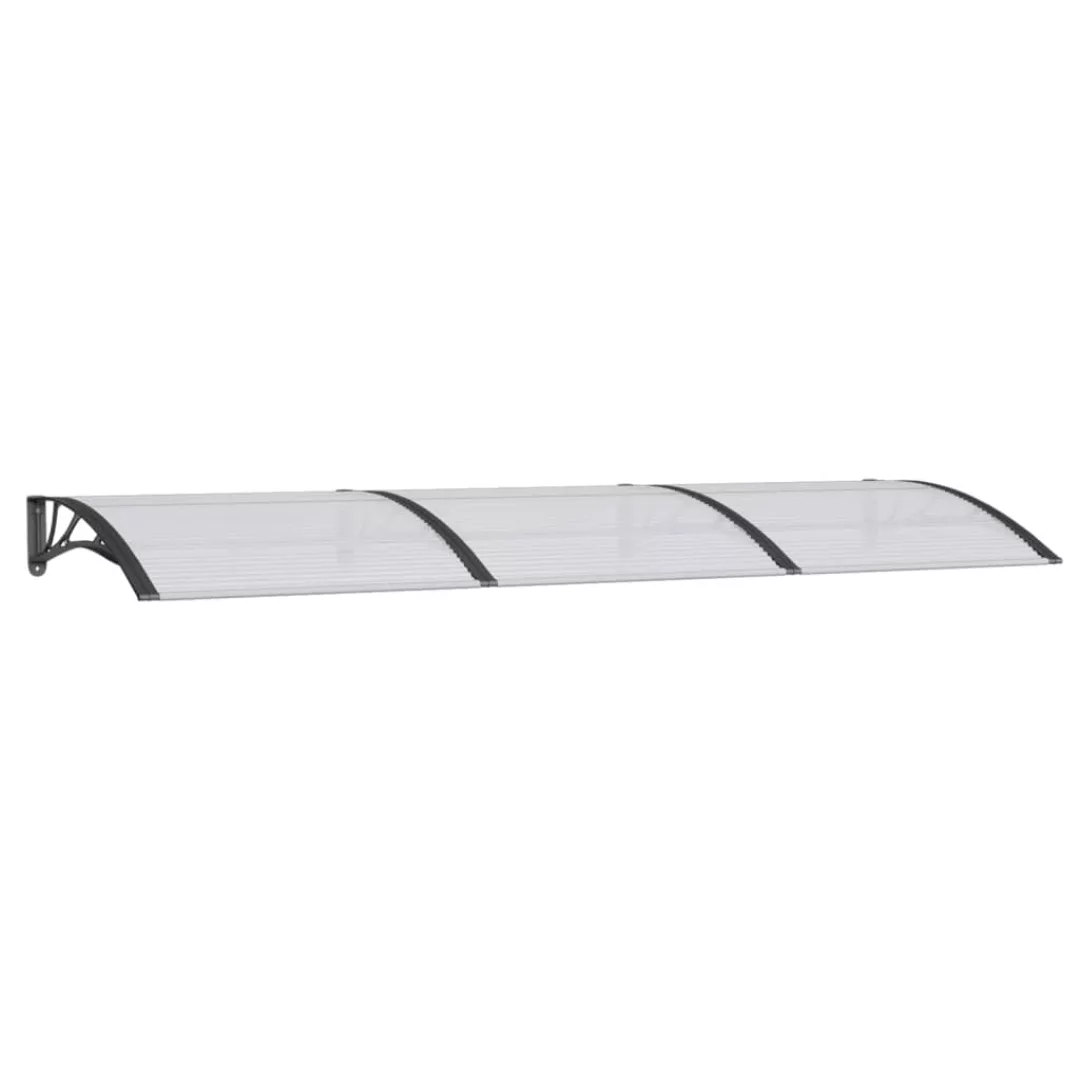 Vidaxl Türvordach Schwarz 300x100 Cm Polycarbonat günstig online kaufen