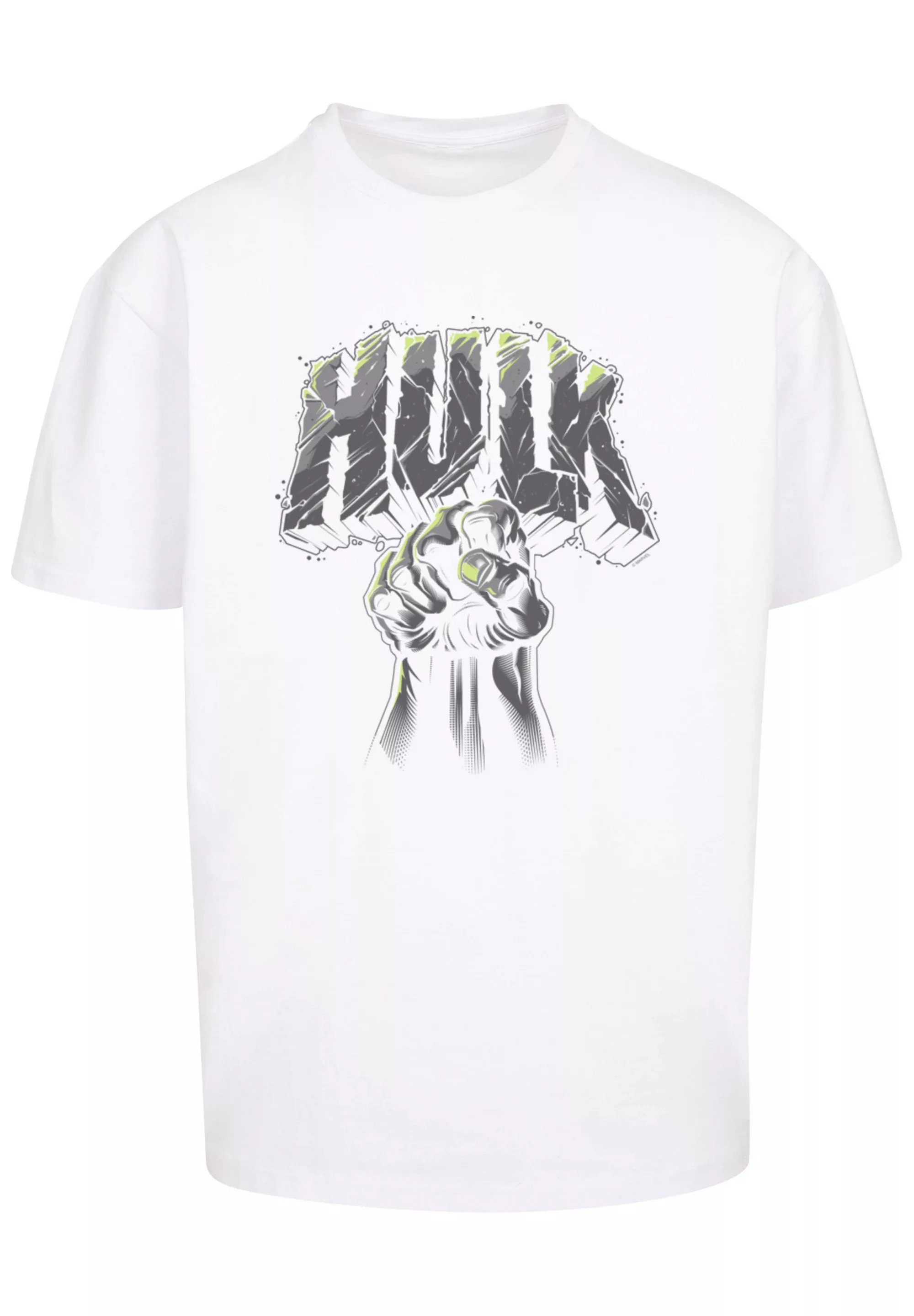 F4NT4STIC T-Shirt "Marvel Hulk Punch Logo", Print günstig online kaufen