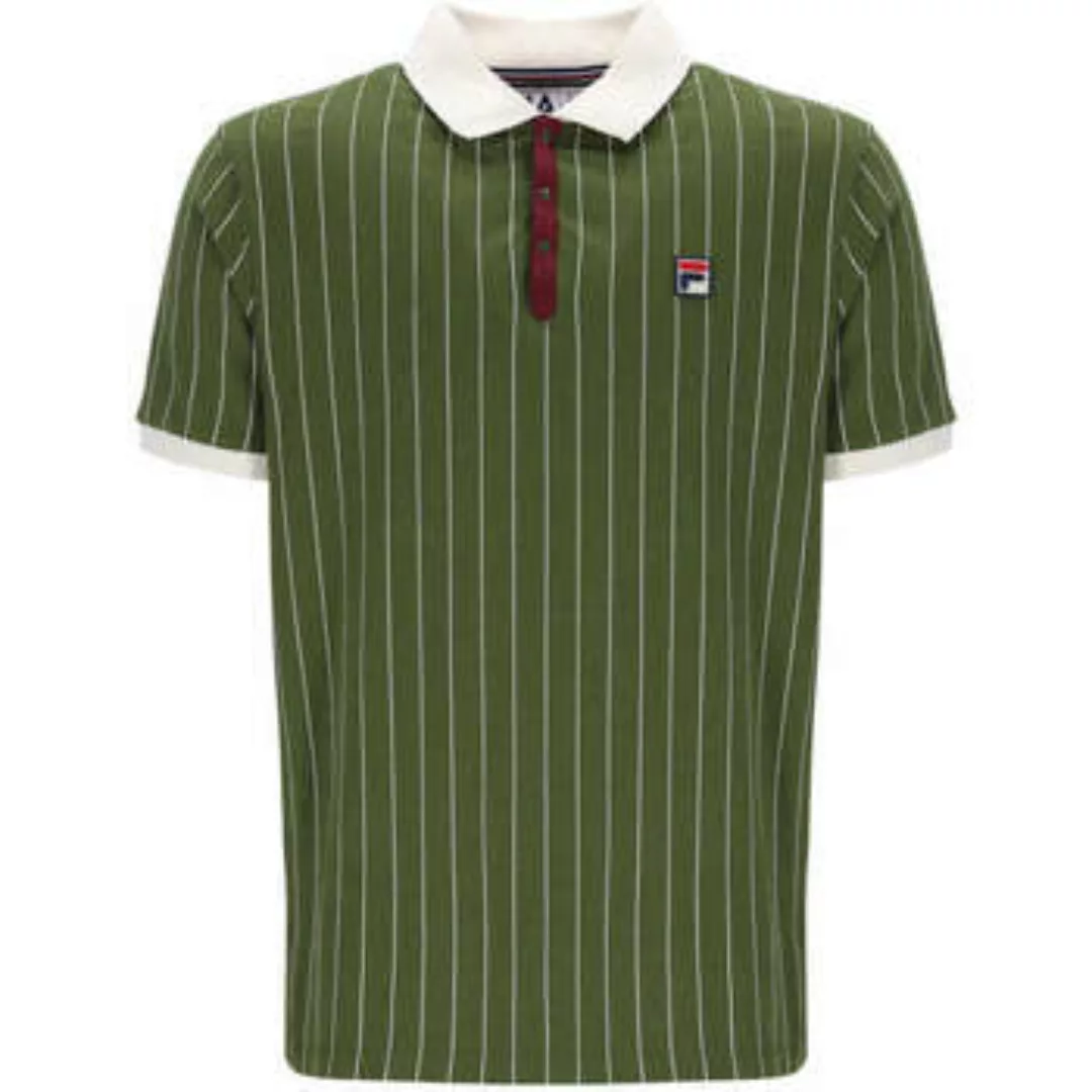 Fila  T-Shirts & Poloshirts BB1 Classic Striped Polo Shirt Chive/Gardenia/W günstig online kaufen