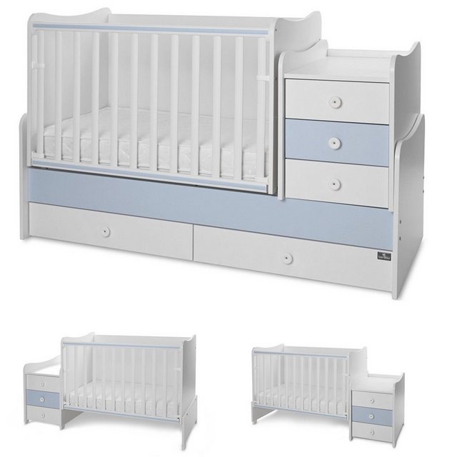 Lorelli Komplettbett Babybett Maxi Plus New, Schaukelfunktion Jugendbett Sc günstig online kaufen