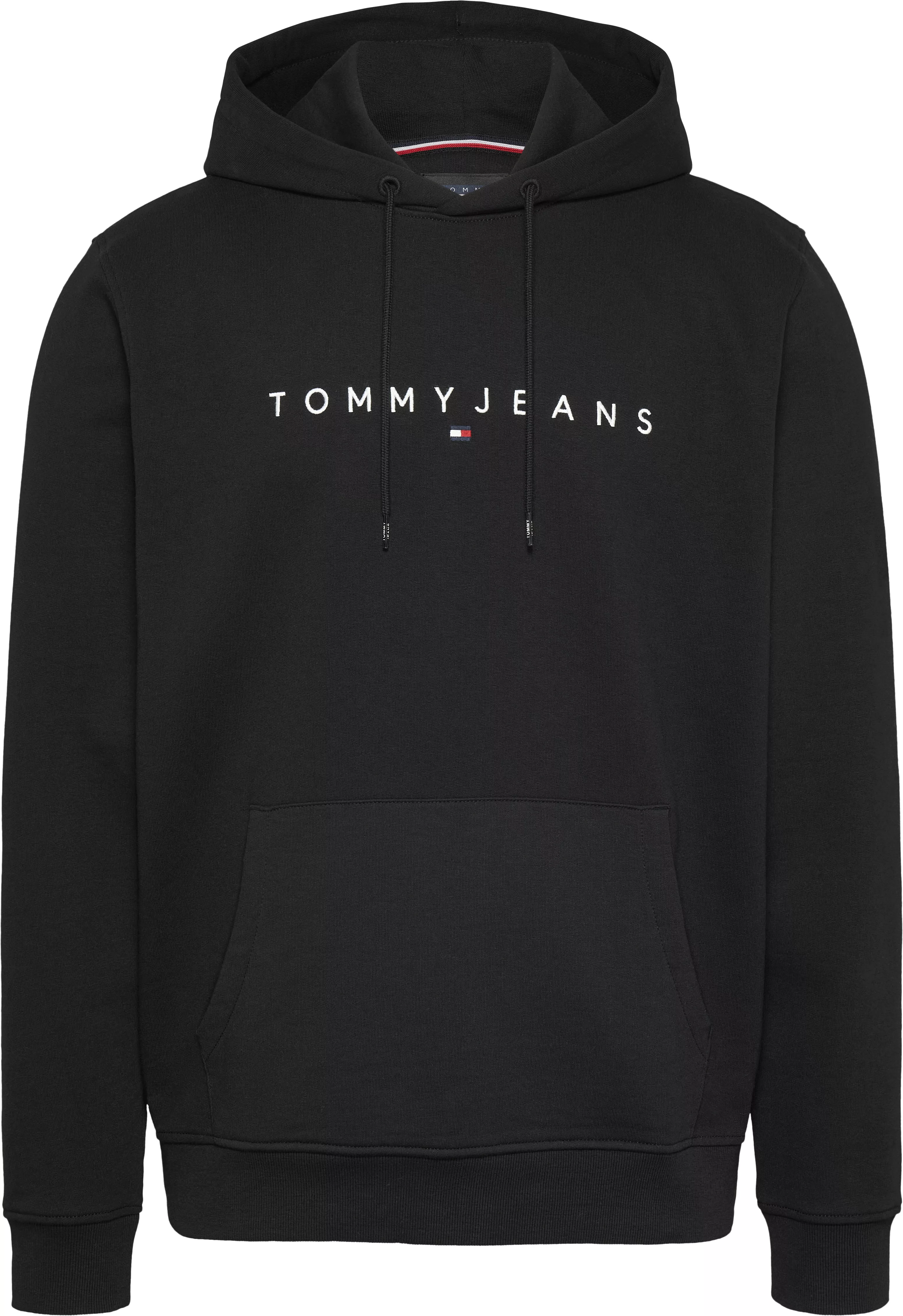 Tommy Jeans Hoodie TJM REG LINEAR LOGO HOODIE EXT mit Logo-Stickerei günstig online kaufen