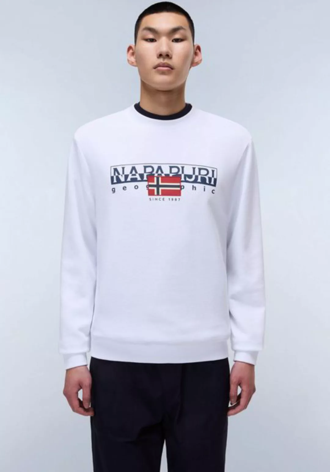 Napapijri Sweatshirt B-AYLMER C Mit Rundhalsausschnitt günstig online kaufen