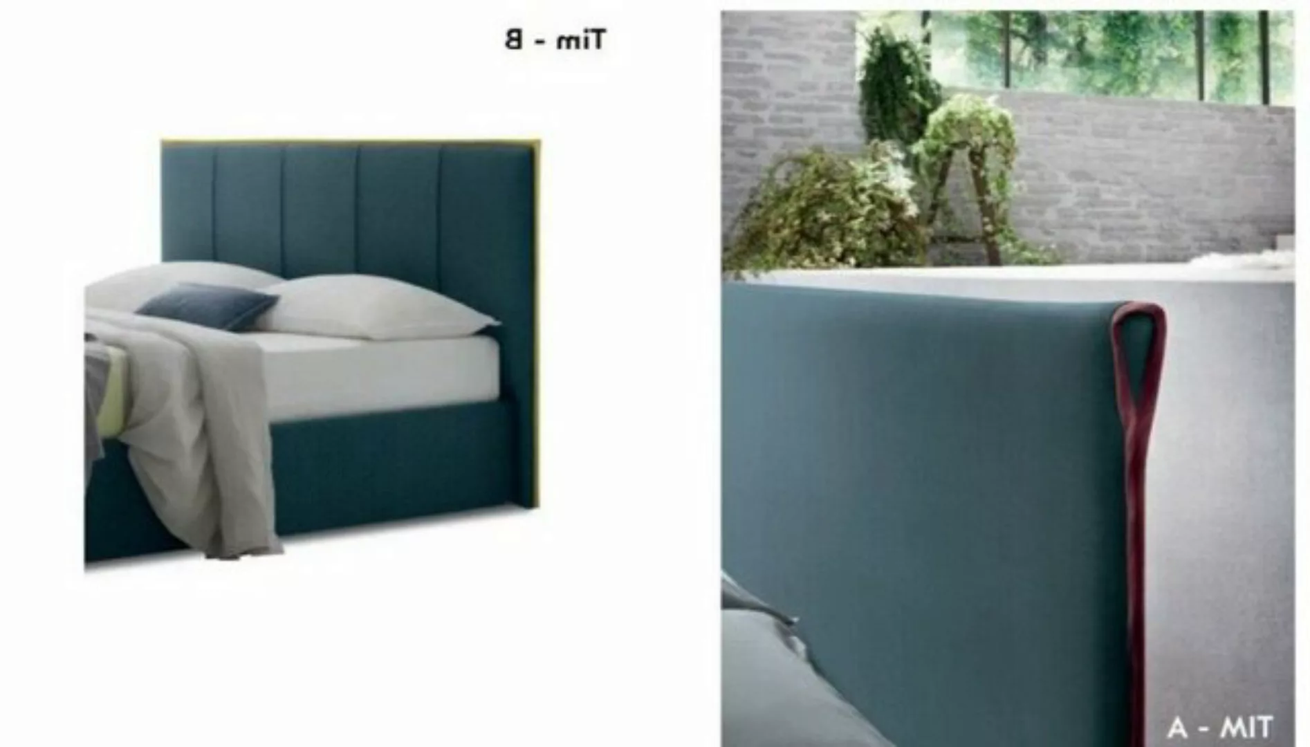 Xlmoebel Polsterbett Luxus Betten Doppelbett 180x200 cm Design Hotel Möbel günstig online kaufen