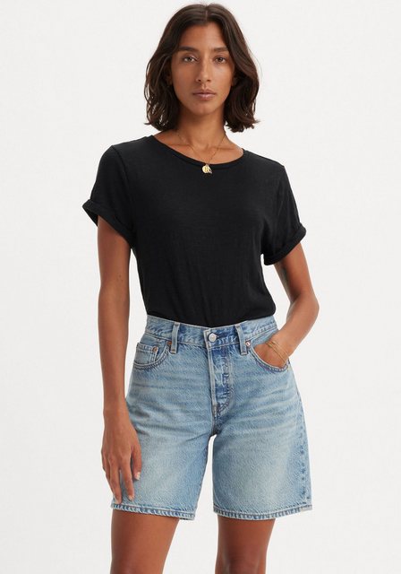 Levi's® Rundhalsshirt MARGOT TEE aus strukturierter Slub Yarn Qualität günstig online kaufen