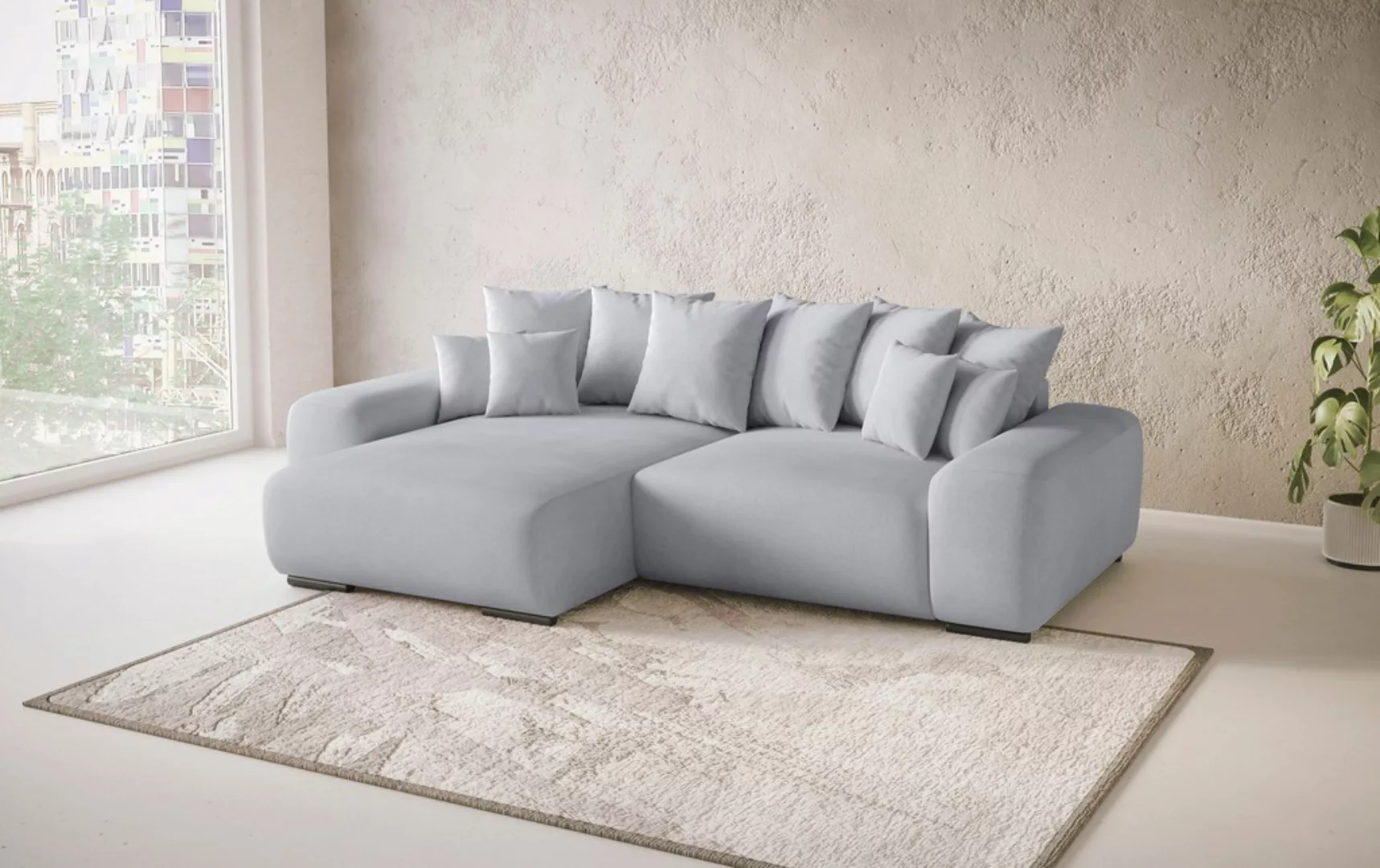 Mr. Couch Ecksofa »Sundance L-Form«, Dauerschläfer mit EasyBett-Schlaffunkt günstig online kaufen