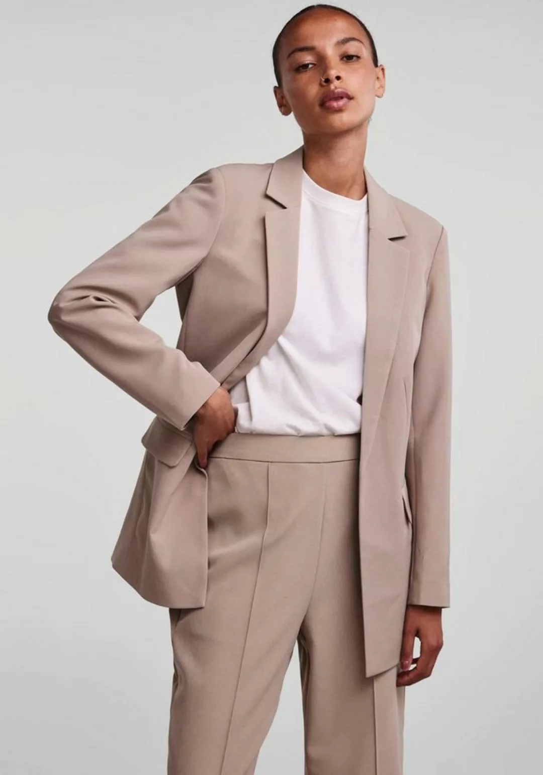 pieces Longblazer PCBOSELLA LS LOOSE BLAZER NOOS in leichter Oversize Form günstig online kaufen