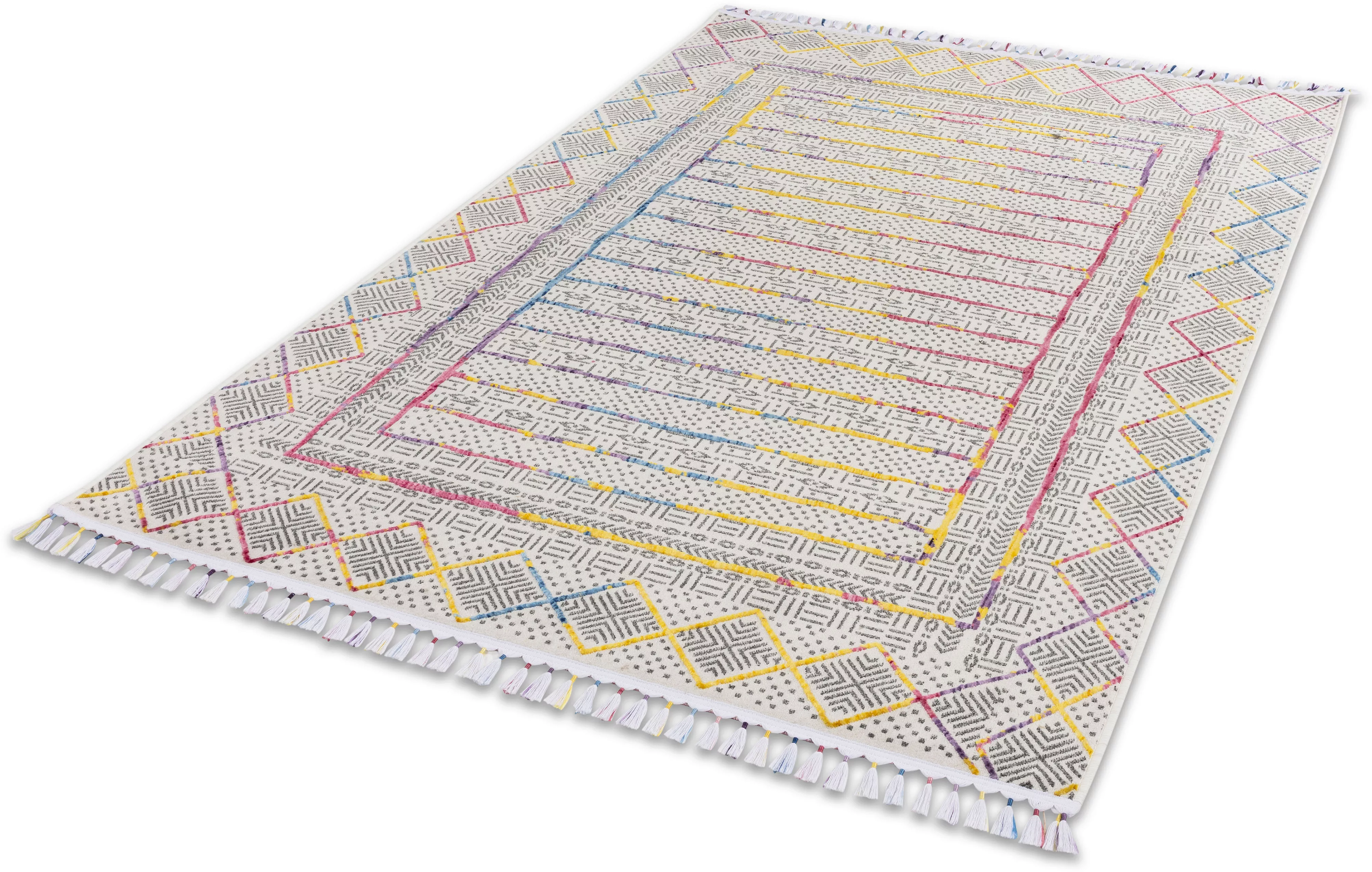 ASTRA Teppich »Jesi 6681 221«, rechteckig, eleganter Kurzflorteppich mit Fr günstig online kaufen