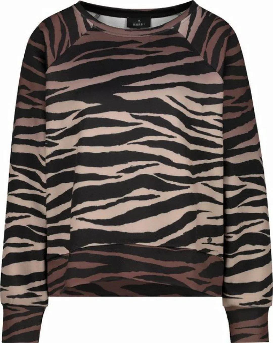Monari Sweatshirt 408211 schwarz gemustert günstig online kaufen