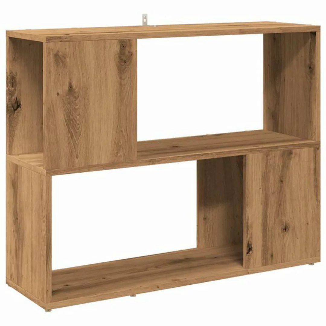 vidaXL TV-Schrank Bücherregal/Raumteiler Artisan-Eiche 80x24x63 cm (1-St) günstig online kaufen