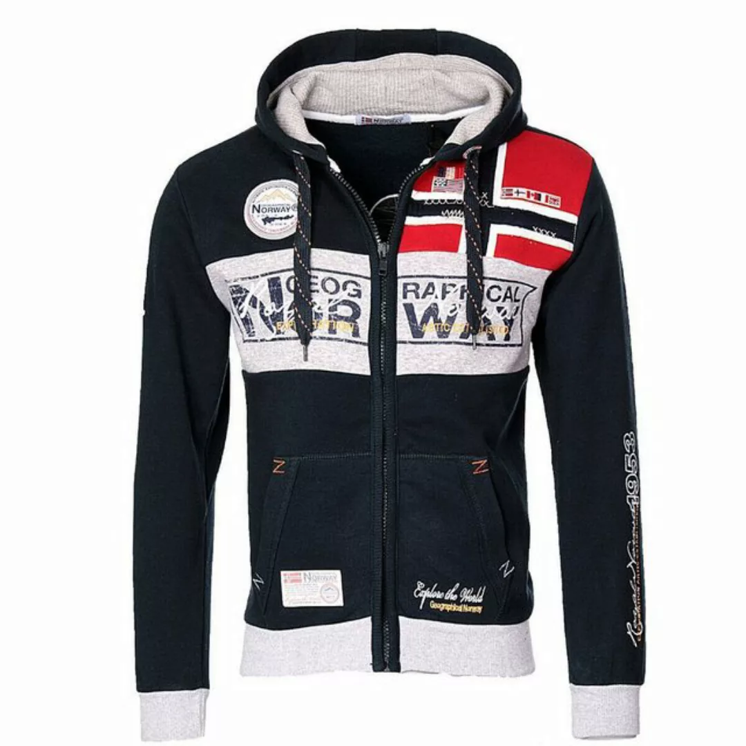 Geographical Norway Sweatjacke Sweatjacke Sweater Sweat Shirt Hoodie Überga günstig online kaufen