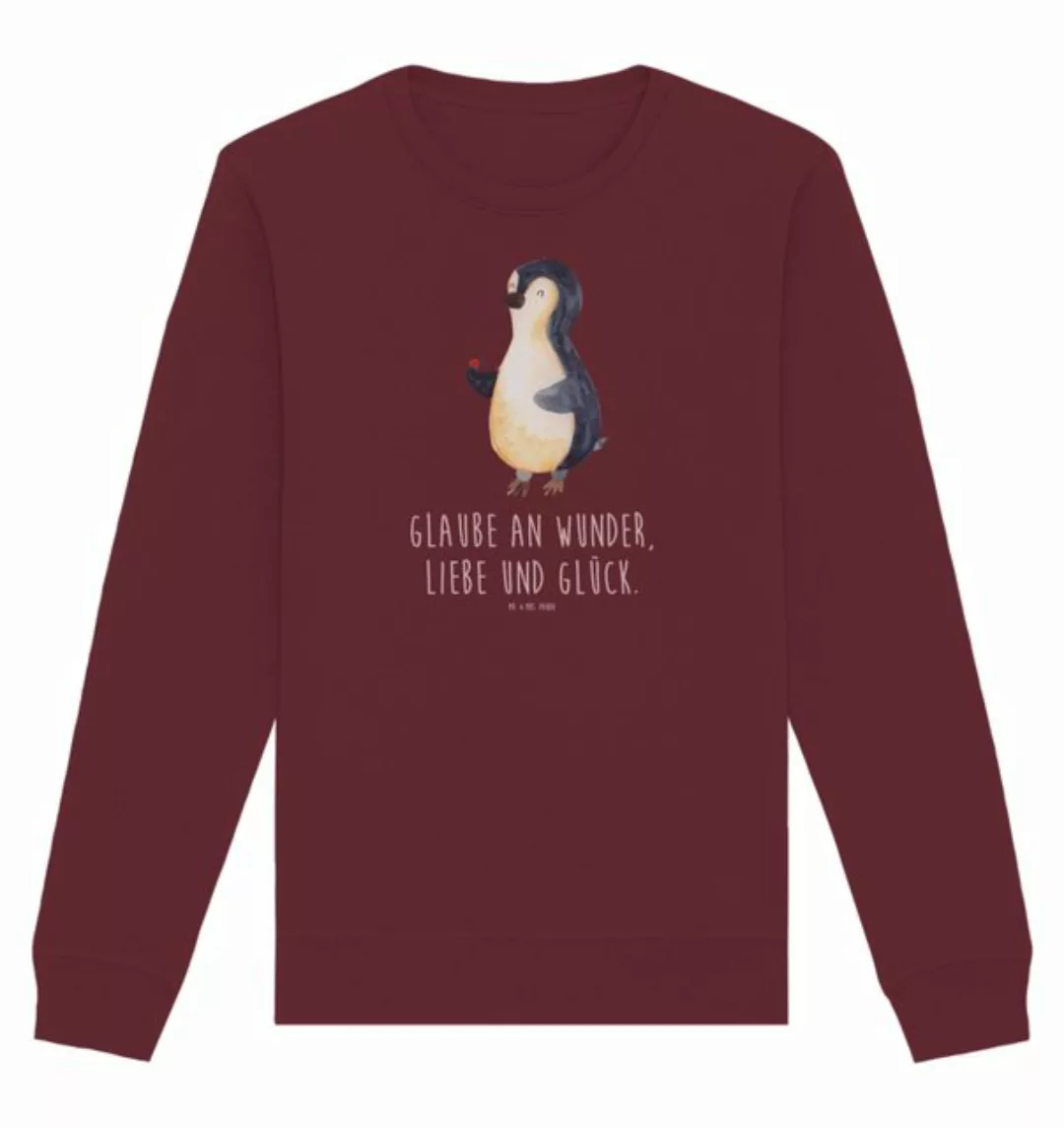 Mr. & Mrs. Panda Longpullover Größe XXL Pinguin Marienkäfer - Burgundy - Ge günstig online kaufen