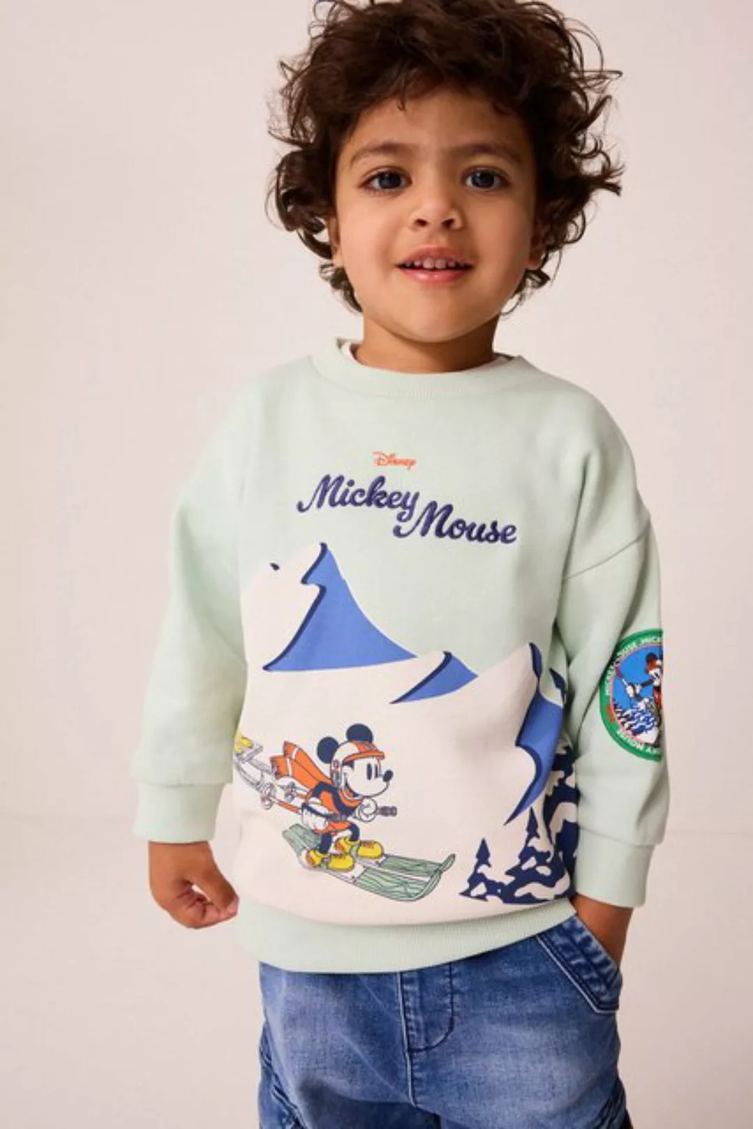 Next Sweatshirt Mickey Mouse Rundhals-Sweatshirt (1-tlg) günstig online kaufen