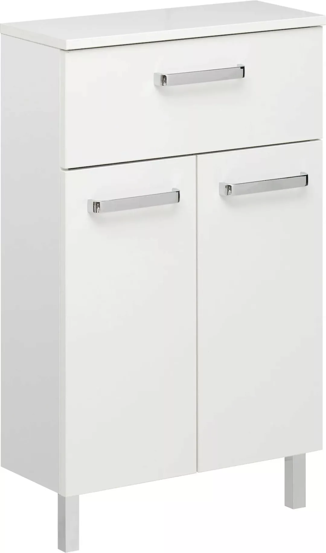 Saphir Unterschrank "Quickset Badschrank mit 2 Türen, 1 Schublade, 50 cm br günstig online kaufen