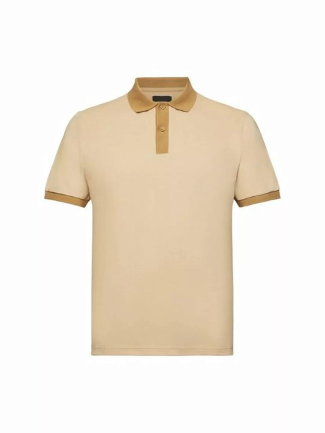 Esprit Collection Poloshirt Zweifarbiges Piqué-Poloshirt günstig online kaufen
