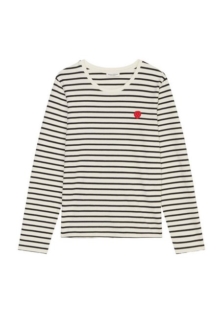 Marc O'Polo Shirtbluse T-shirt, long sleeve, crew neck, st günstig online kaufen