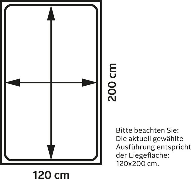 Westfalia Schlafkomfort Boxspringbett, in diversen Ausführungen günstig online kaufen