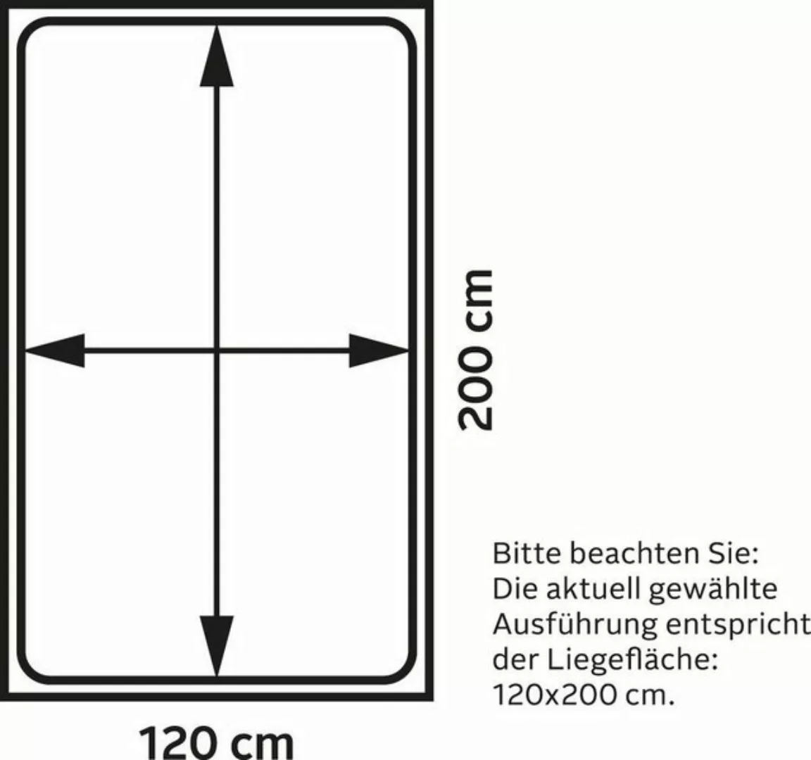 Westfalia Schlafkomfort Boxspringbett, wahlweise mit LED-Beleuchtung günstig online kaufen