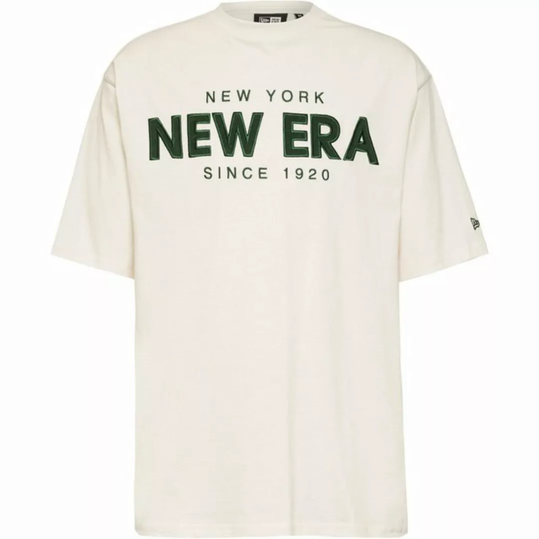 New Era Print-Shirt Oversized BRAND LOGO off white günstig online kaufen