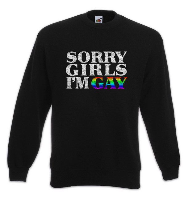 Urban Backwoods Sweatshirt Sorry Girls I'm Gay Sweatshirt Schwul homosexuel günstig online kaufen