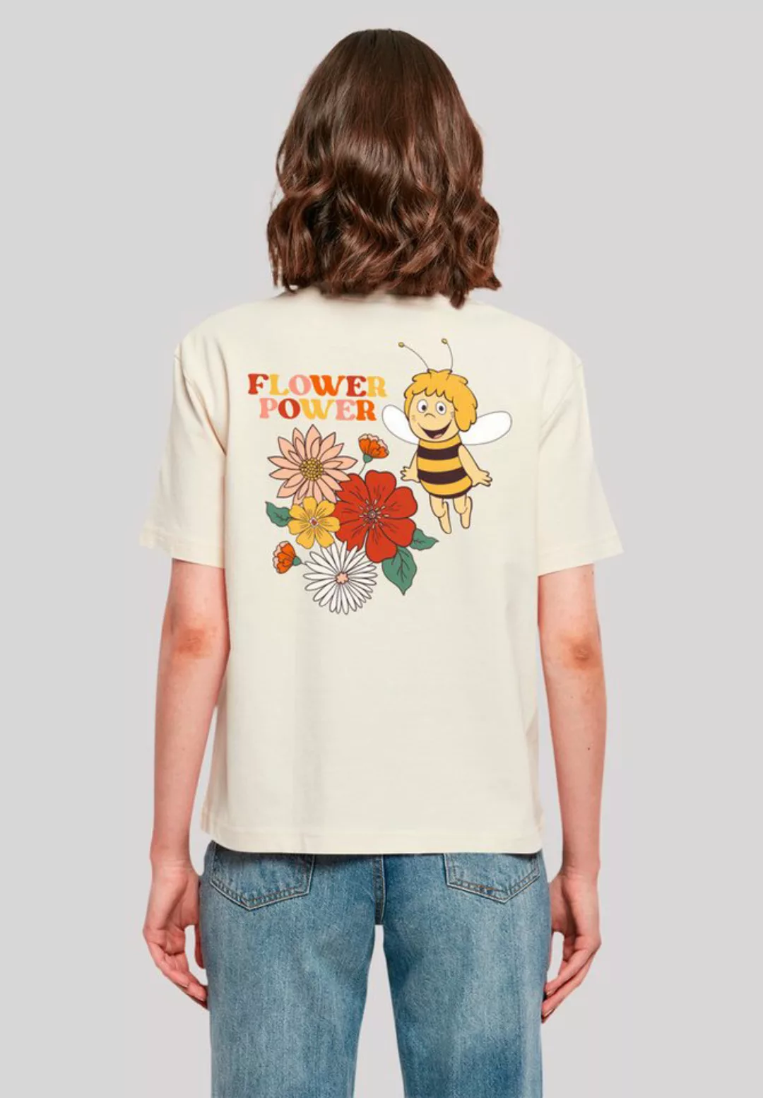 F4NT4STIC T-Shirt "Biene Maja Flower Power", Nostalgie, Retro, Heroes of Ch günstig online kaufen